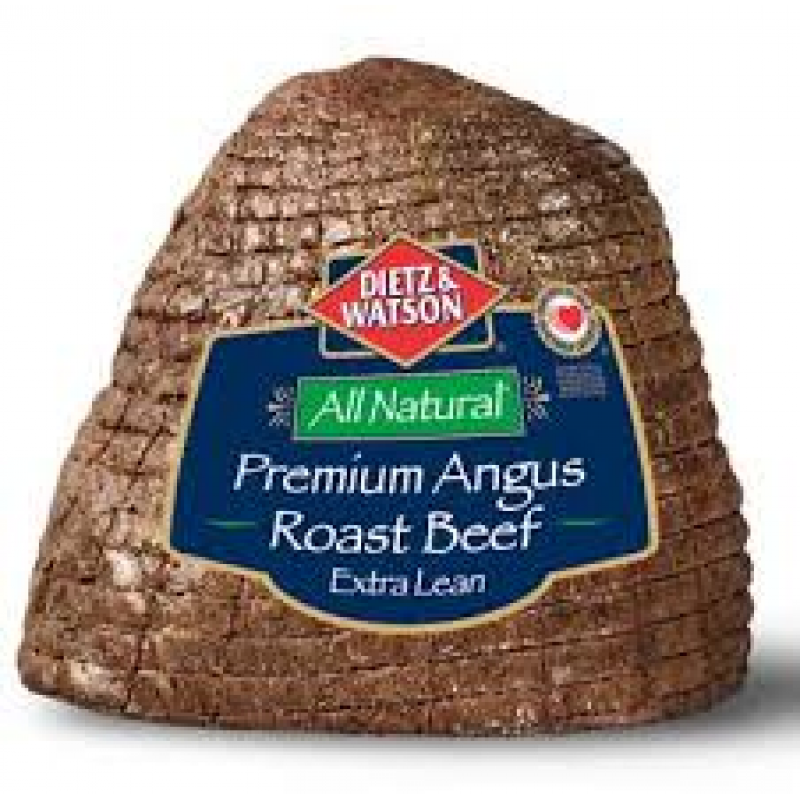 ROAST BEEF PREM ANGUS DIETZ & WATSON /LB